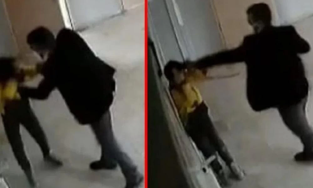Σάλος στην Τουρκία: Βίντεο-ντοκουμέντο της άγριας επίθεσης καθηγητή σε μαθητή–Τον χτυπά με μπουνιές και χαστούκια